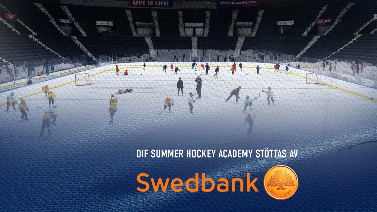 DIF Hockey Academy stöttas av Swedbank